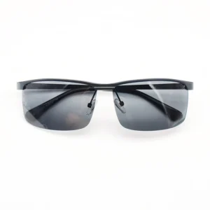 RD-MS2336 UV400 Square Lens Metal Frame Fashionable Semi-rimless Sunglasses Men Daily Wear Fast Delivery