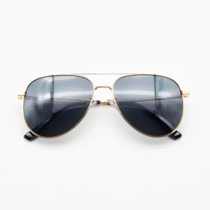 RD MS529 Men’s Sunglasses UV400 Polarized Lens Eyewear with Metal Frame Vintage Style Sun Glasses