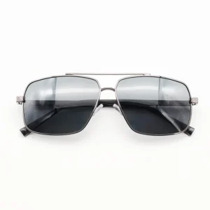 RD MS530 Custom Logo Square Metal Frame Sunglasses UV400 Polarized Lens Shades for Unisex Fashion Eyeglasses