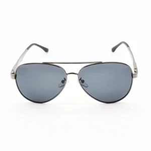RD MS533 Unisex UV400 Sun Glasses Vintage Semi-Circular Polarized Lens Eyewear Metal Frame