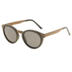 Ready Stock Classic Handmade Round Wood Sunglasses Polarized CE UV400 Cat3 Sunglasses