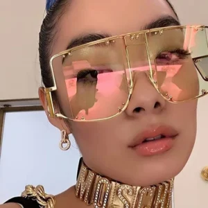 Rectangle Women’s Oversized Sunglasses