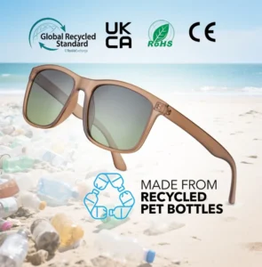 Recycle Sunglasses Unisex UV400 Sport Eyewear Polarized