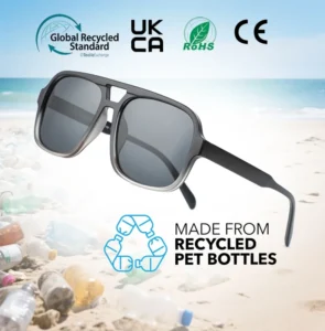 Recycled Sunglasses Polarized Unisex UV400 Personalized Sunglasses Women Men High Quality High End Classic Sunglasses