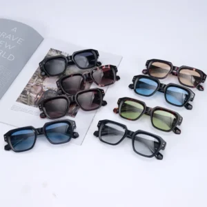 Retro Acetate Frames Polarized Sunglasses Women Luxury Eyewear Men Female Personality Celebre Street Look Sun Glasses