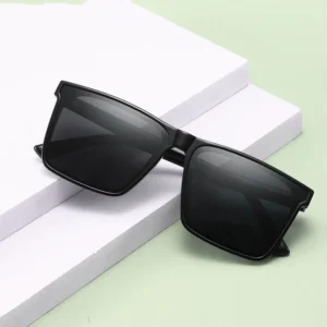 Retro Big Frame TR90 Men’s Sunglasses Polarized for Outdoor River Activities Driving Riding TAC Lenses