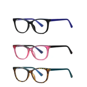 Retro Cat Eye Custom Logo TR90 More Colors Optical Eyeglasses Frame Supplier