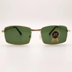 Retro Classic Unbreakable Toughened Glass Dark Lens Aviation Men’s Sunglasses