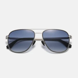 Retro Colorful Sunglasses Nylon Lenses Metal Luxury Men’s Sunglasses