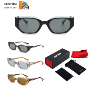 Retro Designer Sunglasses Custom logo Sunglasses High Quality New Fashion Uv400 PC Sunglasses for Men and Women