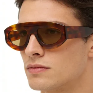 Retro Fashion Unisex Polarized Sunglasses Acetate UV400 Lens Protection Comfortable Lightweight Durable