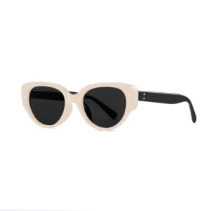 Retro Fashion Women’s Sunglasses High-end Feel Polarized Lenses Anti-Radiation UV Protection Full Rim Square Design