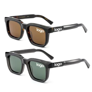 Retro Glasses For Men Fashion Sunglasses Newest Women Ladies Sunglasses Designer Custom Logo Acetate Sunglasses