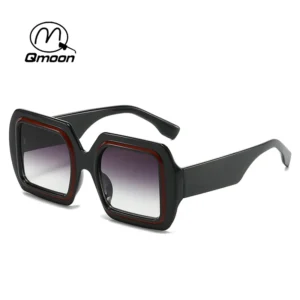 Retro Oval Sunglasses for Women Double Layer Frame UV400 Protection Vintage Fashion Shades