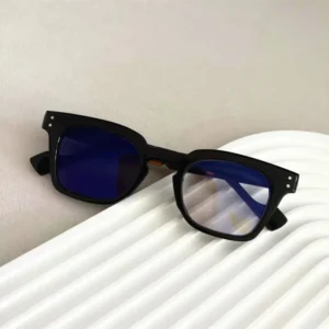 Retro Photochromic Glasses for Men Photogray Anti Blue Light Color Changing Fast Deep PC Rectangle