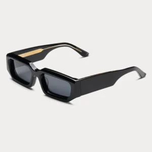 Retro Rectangle Sun Glasses Polarized Square Custom Logo Acetate Sunglasses For Men Women