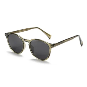 Retro Round Sunglasses for Man Cp Italy Design Uv400 Sunglasses Custom Polarized Tr90 Sunglasses