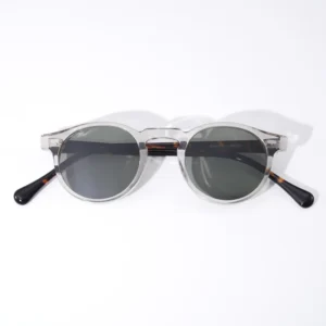 Retro Round Sunglasses for Women and Men Japanese Korean Fashion Style Anti-UV Polarized Driving Mirrors