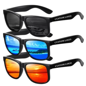 Retro Square Durable Stylish Men Polarized Sunglasses Driving Sport Fishing Outdoor UV400 Sun Shades for Men Women