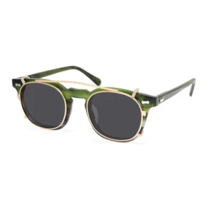 Retro Square Full Rim Plastic Sunglasses Frame Polarized Lightweight Comfortable UV400 Protection Sports