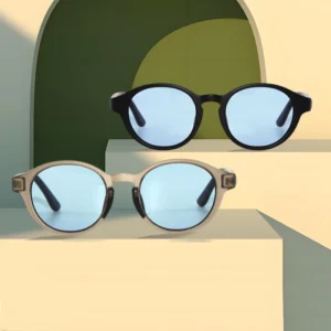 Retro Sunglasses TR90 Frame Custom Logo UV400 Polarized Glass Lenses Unisex Sunglasses for Outdoor Fishing