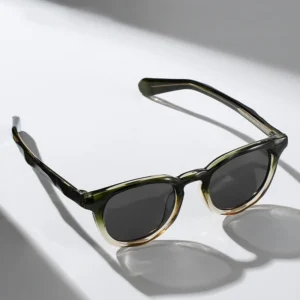 Retro TR90 Round Sunglasses UV400 Protection TAC Polarized Lens Unisex Sunglasses for Men Women Daily Wear Outdoor