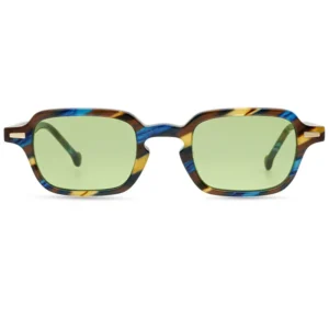 Retro Versatile UV400 Lightweight Durable Sunshade Classic Small Size Square Sunglasses for OEM and ODM