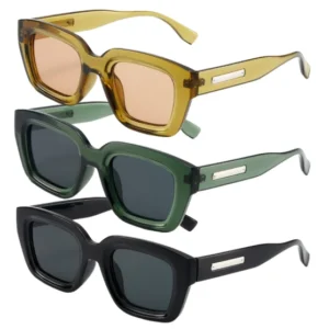 Retro Women Fashion Small Frame Sunglasses Outdoor Vacation Square Sun Glasses Trending Eyewear