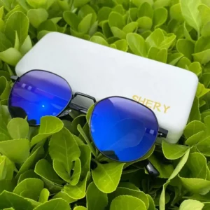 Round Acetate Metal Female Men Unisex Photogray Lunettes Anti Reflet Blue Ray Photochromic Glasses