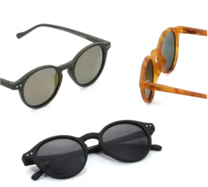 Round Retro Sunglasses UV 400 Polarized Shades