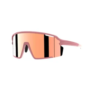Running Sunglasses Semi Rimless TR90 Lightweight Anti Slip Secure Fit Adjustable Nose Pads Clear Vision