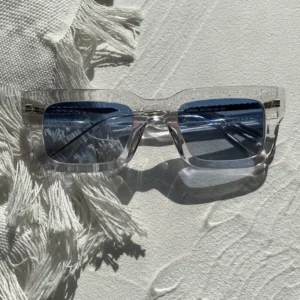 SENSE High End Custom Logo Unisex Uv400 Square Shape Bevel Design Polarized Acetate Sunglasses Model 886204S