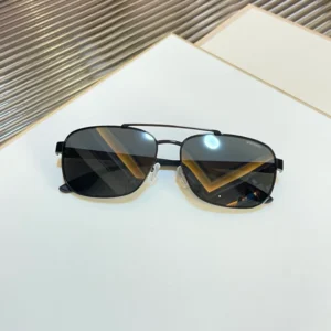 SPS51U Men’s Double Bridge Sports Sunglasses UV400 Protection Metal Frame Lightweight Durable Comfortable High Quality Trendy