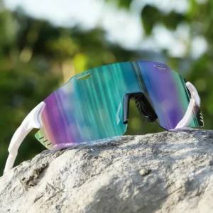 SPUKA 6886 Sports Sunglasses UV400 Protection Coated Mirrored Lenses Custom Logo Goggles