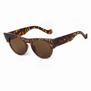 STY3561 Fashion Trend Round Frame Sunglasses Retro Cat Eye Oval Sunglasses Quality PC Anti UV Glasses