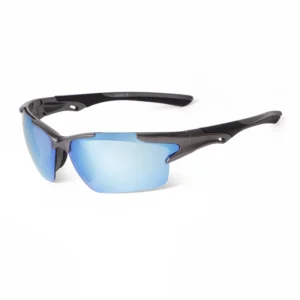 STY78291 Newest Fashion Half Frame Sunglasses Men Outdoor Sports Sun Glasses Blue Mercury Lens Cross Border Cycling Shades