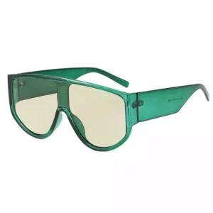 Safety Windproof Color Fashion Sunglasses One-Piece Lens Big Frame Cycling Safety Sunglasses