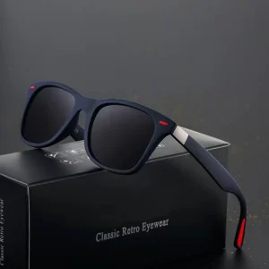 ShanHai Square Frame Sports Sunglasses for Men for Outdoor Driving Fishing and Traveling Sunglasses Men Designer Sunglasses