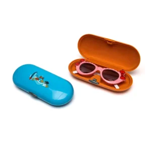 Shinetai Colorful Plastic Cartoon Optical Sunglasses Case Plastic Eye Glasses Carrying Cases for Kid