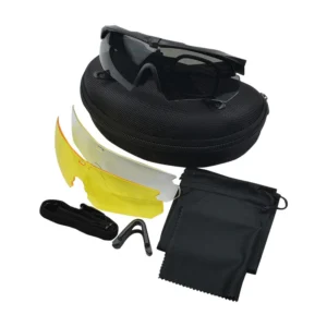 Shrapnel Protection CS Sports Eyewear Kit Anti-UV Tactical Goggles and Safety Glasses with Eye Protection Sunglasses
