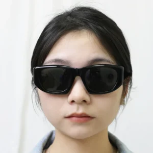 Sifier Fashion Black Thick Frame Uv400 Acetate Sunglasses High Quality Women Custom Stylish Sunglasses