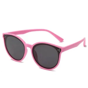 Silicone Frame Polarized Lenses Kids Classic Boys Girls Colorful Sun Glasses Sunglasses