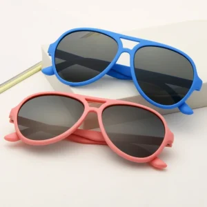 Silicone Sports Kids Sunglasses Polarized UV400