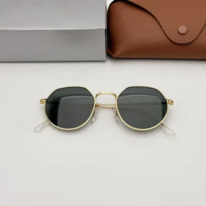 Simple Fashion Elegant Glasses Round Silver Gold Metal UV400 Gradient Lens Metal Glasses Women’s Men Sunglasses