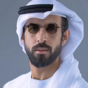 Small Frame Round Sunglasses for Men Women Metal Vintage Sunglasses