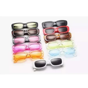 Small Frame Sunglasses Retro Vintage Sun Glasses Plastic Rectangular Sunglasses