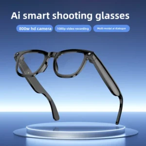 Smart Glasses 800W Camera Smart Wearable Video Recording Take Photos AI Transfer Audio Call Smart Sunglasses
