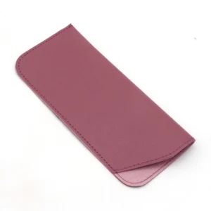 Soft PU Leather Eyeglasses Sunglasses Spectacle Clips Packing Case Box Bag
