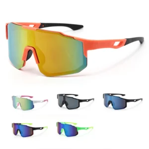Sport Oversized Sunglasses Glasses Cycling Sun Ride Protection Drive Men Fishing Shade UV400 PC Bike Outdoor Sunglasses