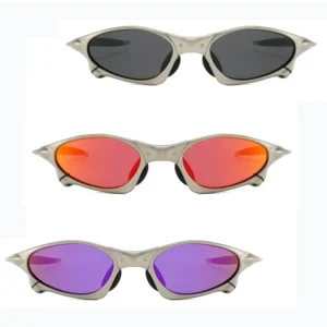 Sport Style Polarized Sunglasses UV Protection Personality Shades Retro Xtreme Metal Titanium Running Sunglasses